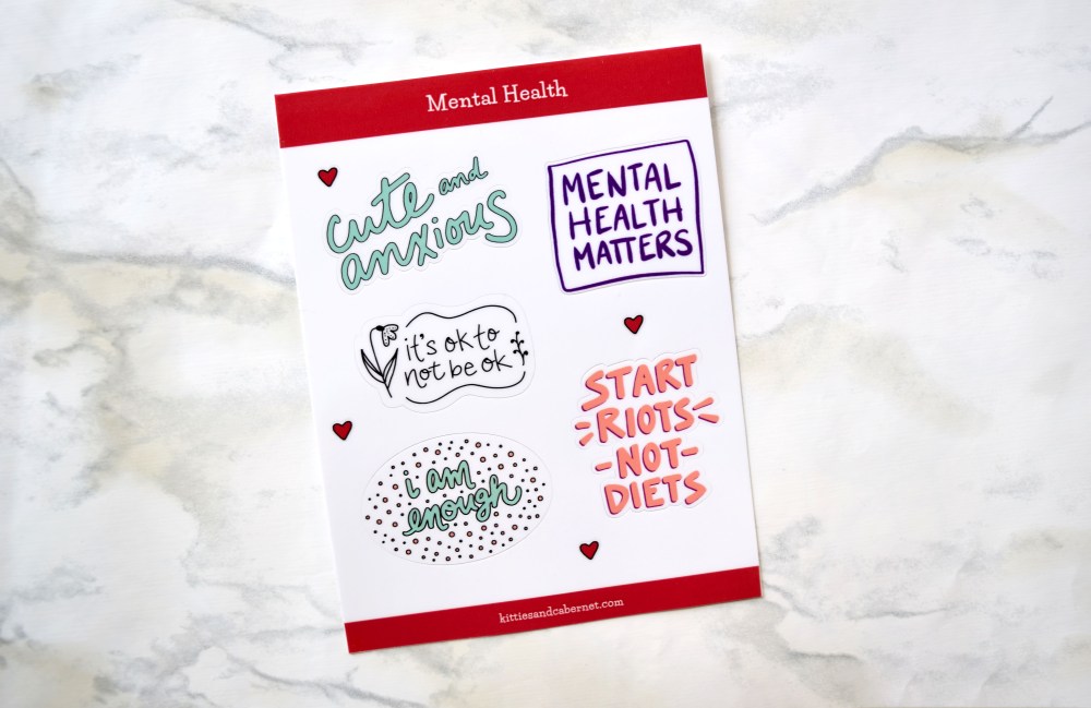 Mental Health Stickers